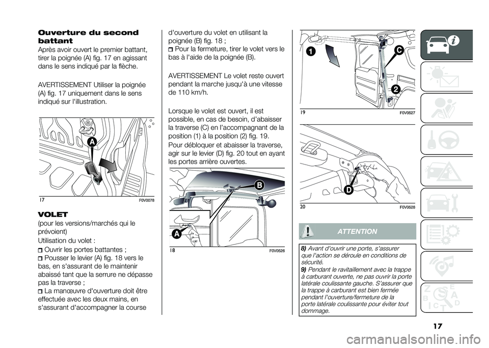FIAT DOBLO PANORAMA 2020  Notice dentretien (in French) ��
��)�-�#�/�(�)�/�# �%�) �$�#����%
�4� �(�(� ��(
�&���#� ����
� ������ �	� �����
�� ������
��
��
��� �	� ���
� �
�� �.�&�1 ��
� � �H�O ��
 �� �
����
�