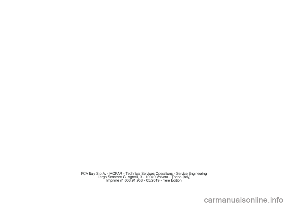 FIAT DOBLO PANORAMA 2021  Notice dentretien (in French) 