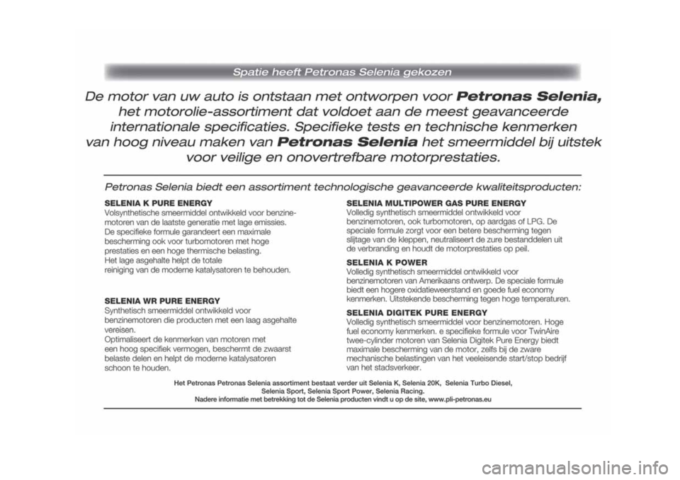 FIAT DOBLO PANORAMA 2018 Instructieboek (in Dutch) FIAT DOBLO PANORAMA 2018 Instructieboek (in Dutch)