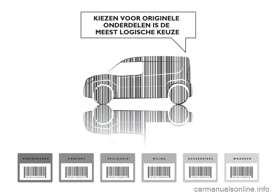 FIAT DOBLO PANORAMA 2018 Instructieboek (in Dutch) FIAT DOBLO PANORAMA 2018 Instructieboek (in Dutch)