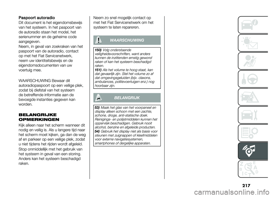 FIAT DOBLO PANORAMA 2021  Instructieboek (in Dutch) ���

�2���������������
�
���	 ��������	 �� ���	 ����������
�����
��� ���	 ��9��	���� �!� ���	 �������
�	 ���
�� ���	��
���� 