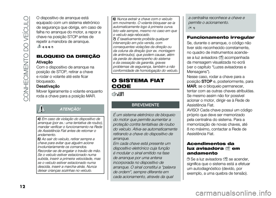 FIAT DOBLO PANORAMA 2019  Manual de Uso e Manutenção (in Portuguese) ��1��,�K�2�1�G�!�2�,�E������A�2�Y�1�B�D�
�� � ����������� �� �������� ����
�������� ��� �� ������� ������.����
�� ���
�����#� 