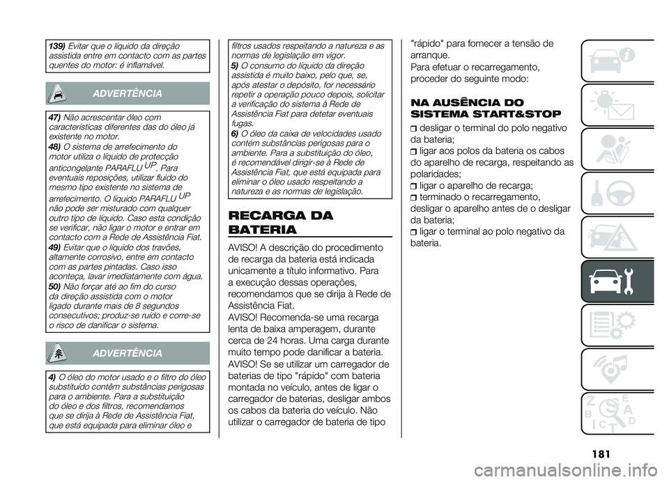 FIAT DOBLO PANORAMA 2019  Manual de Uso e Manutenção (in Portuguese) ���
�
�
���2����� ��� � ������� �� �����#�&�
��������� ����� �� �������� ��� �� ������ ������� �� ������5 �
 �������