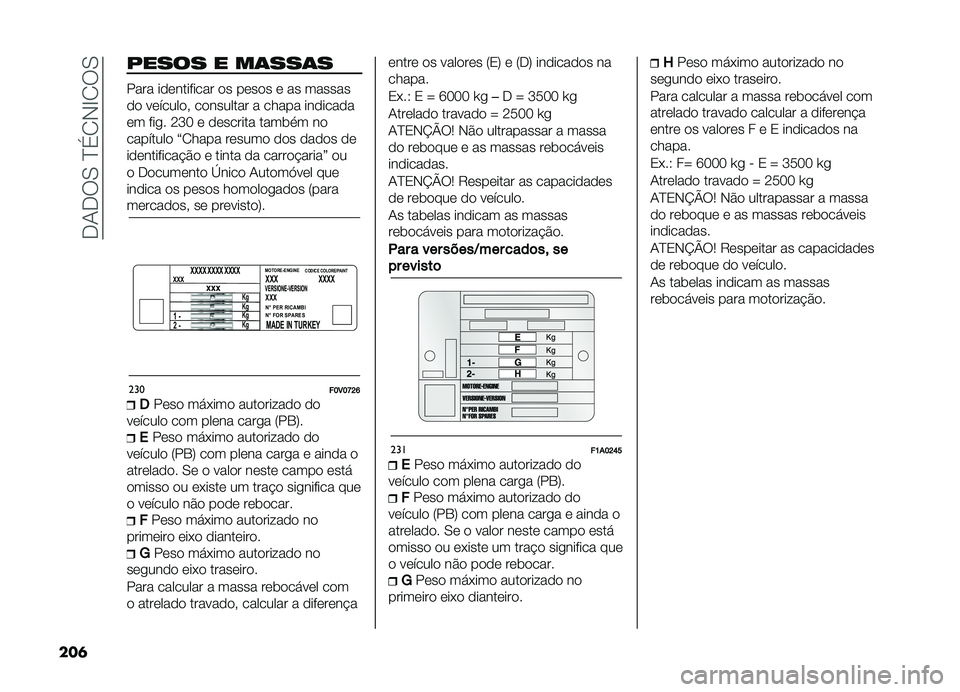 FIAT DOBLO PANORAMA 2019  Manual de Uso e Manutenção (in Portuguese) ���-���0��E��1�,�G�1��0
���	
����� � ��	���	�
���� ����������� �� ����� � �� ������
�� ��������" ��������� � ����� ������