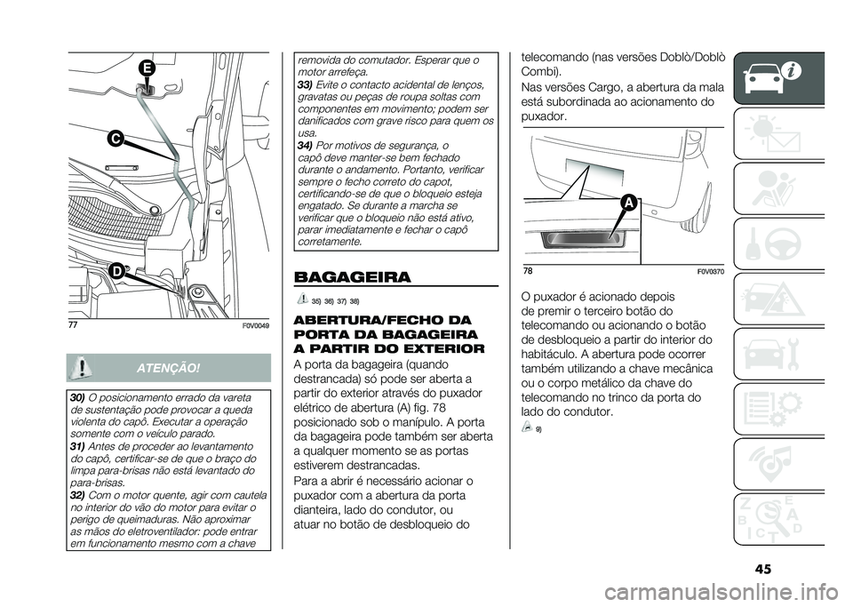 FIAT DOBLO PANORAMA 2021  Manual de Uso e Manutenção (in Portuguese) ����
��F�3�F�F�H�N��������	
�
��� �������������� ������ �� ������
�� ���������#�&� ���� �������� � �����
�������� �� �