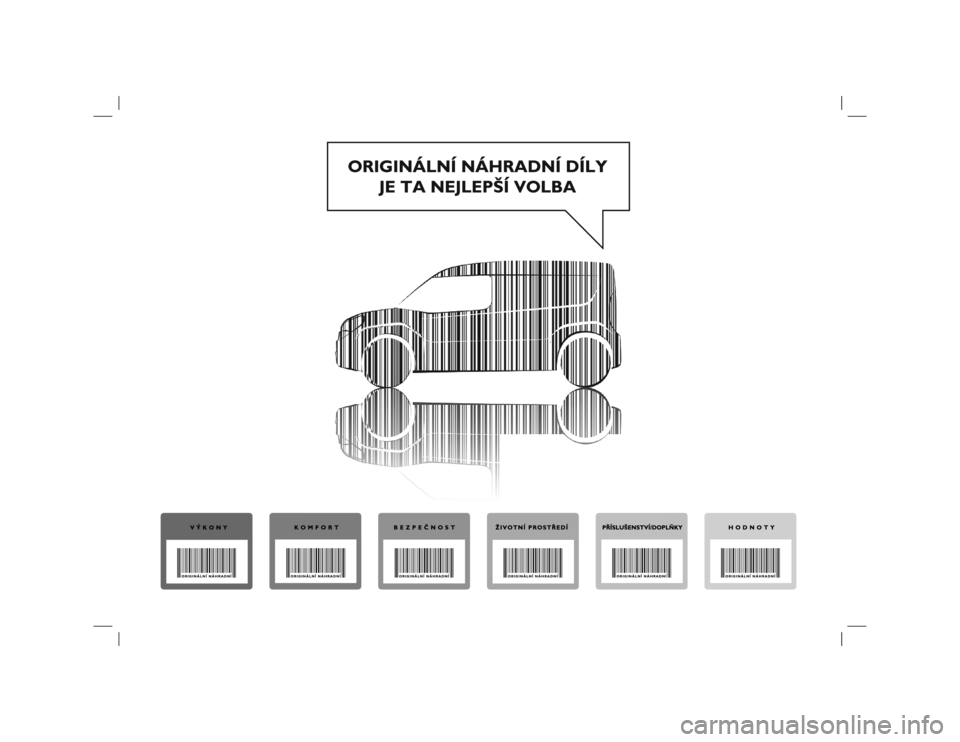 FIAT DOBLO PANORAMA 2021  Návod k použití a údržbě (in Czech) 