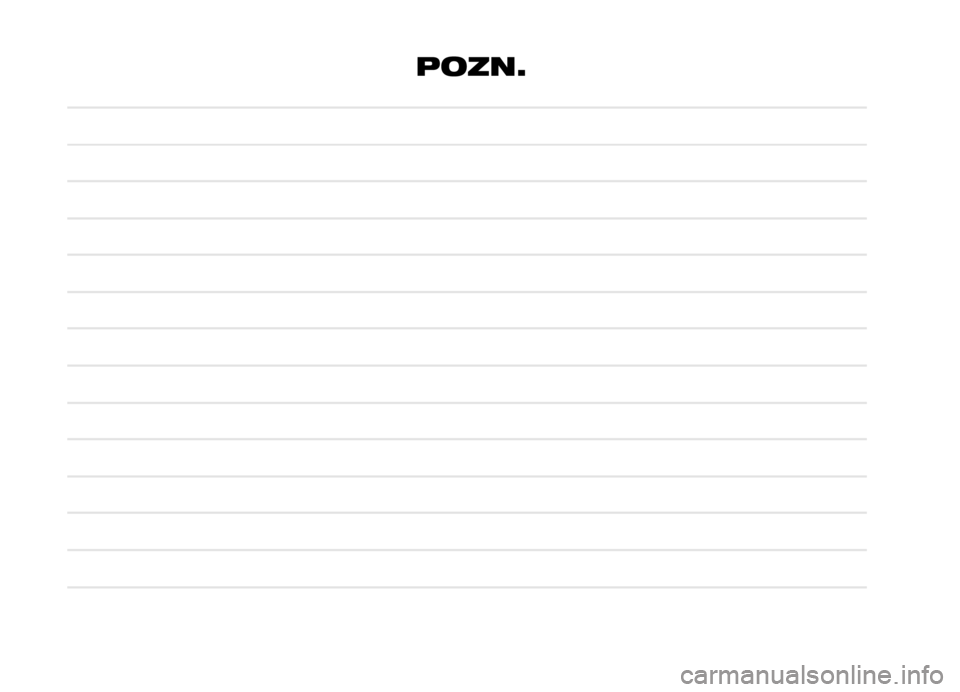 FIAT DOBLO PANORAMA 2021  Návod k použití a údržbě (in Czech) �
����F 