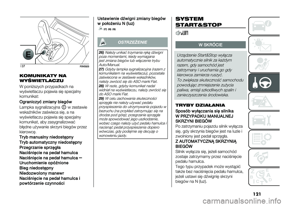 FIAT DOBLO PANORAMA 2019  Instrukcja obsługi (in Polish) ���
�����I�J�I�K�O�K
��������
�� ��
���������
���
�* �����"����� ��������
��� ��
������	������ ������� ��� ���	������
�
�