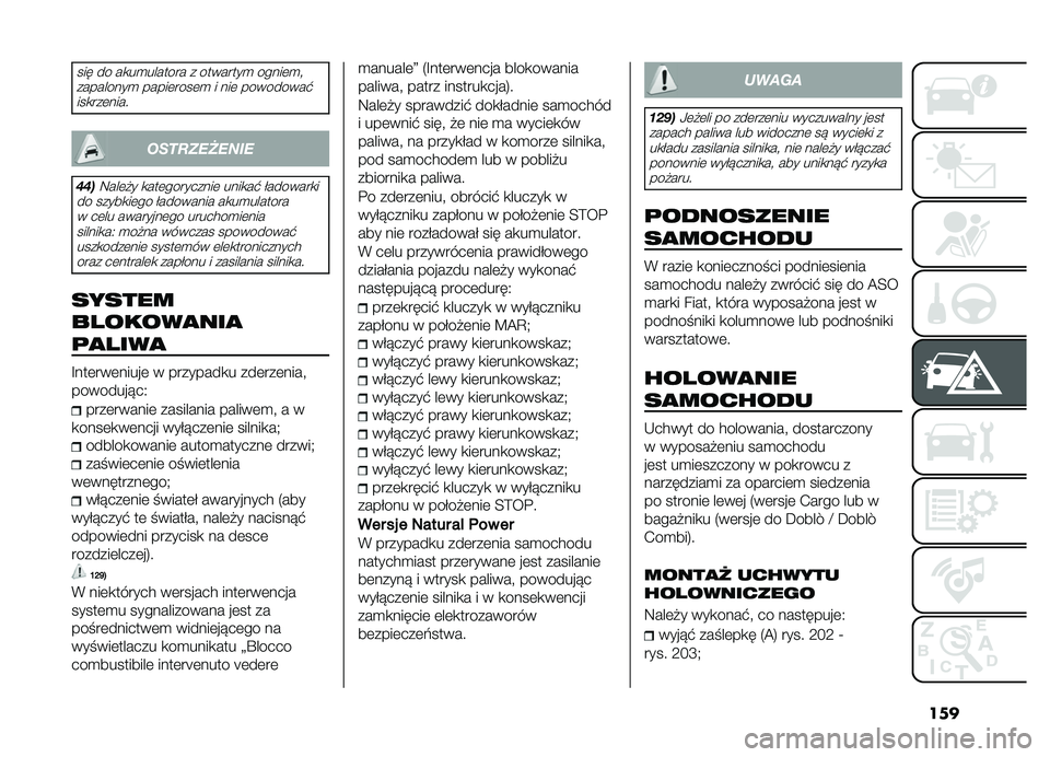 FIAT DOBLO PANORAMA 2019  Instrukcja obsługi (in Polish) ���
��� �� ��
��
������� � ��������
 �����	�
�!���������
 �����	����	�
 � ���	 ���������#���
���	����
�
���
�������
����:��