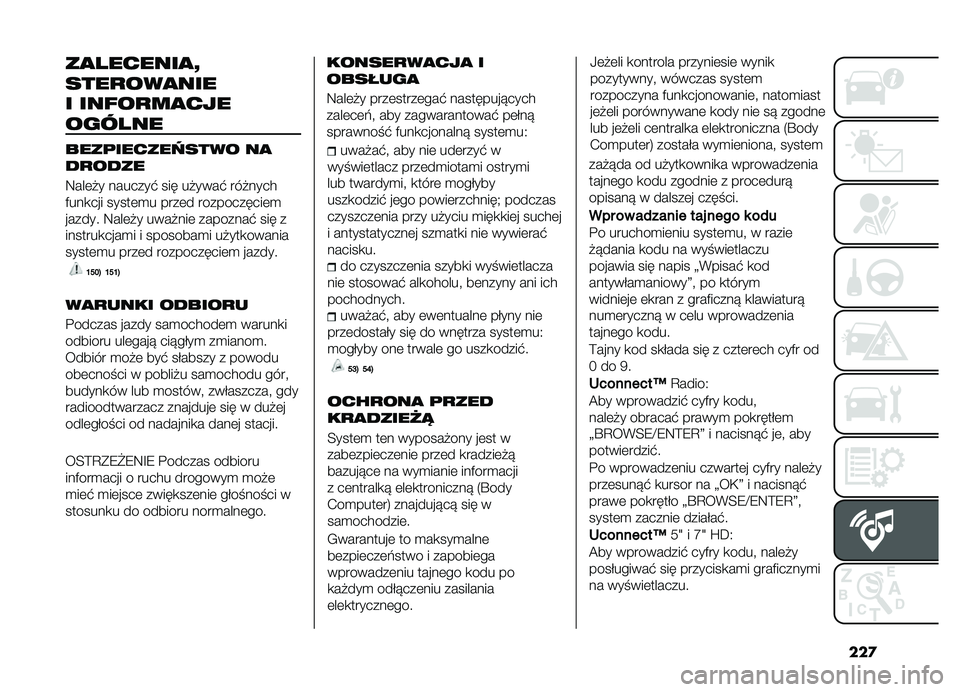 FIAT DOBLO PANORAMA 2019  Instrukcja obsługi (in Polish) ���

��
�������
�T
����
���
���
� ��� ��
��
���
������
����	���������� ��
��
����
�:���	�"� �������# ��� ��"����# ���"����
��