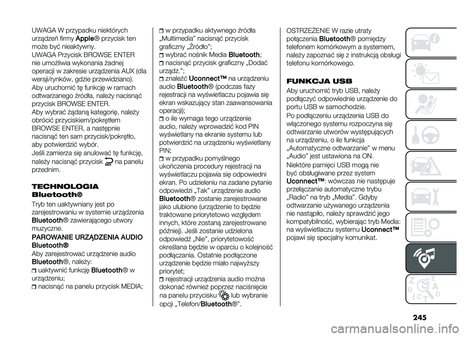 FIAT DOBLO PANORAMA 2019  Instrukcja obsługi (in Polish) ���
�,�*�A�.�A �* ��������
� ���	�
������
���� ���	�% ����
��(
�����g ��������
 ��	�
�
��"�	 ���# ���	��
������
�,�*�A�.�A �$�������
 �S�D��