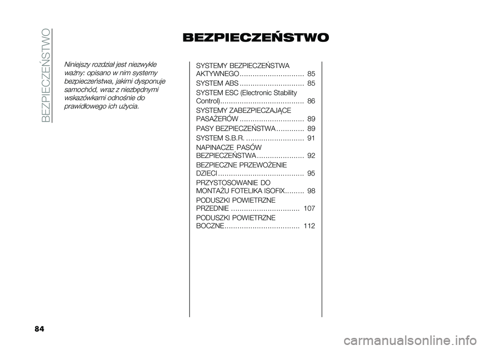 FIAT DOBLO PANORAMA 2019  Instrukcja obsługi (in Polish) ��S�9�(�$�G�9�-�(�9�`�E�?�*�
�� ����	����������
�:����	���� ��������& ��	�� ���	����
��	
���"���3 ������� � ���
 �����	�
�
��	����	���	