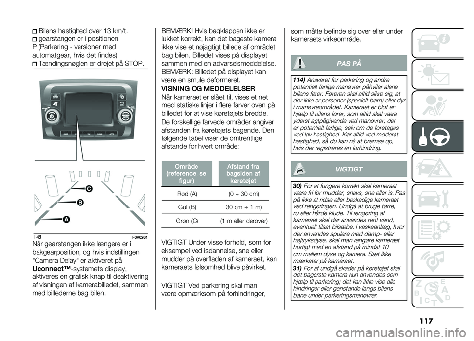 FIAT DOBLO PANORAMA 2020  Brugs- og vedligeholdelsesvejledning (in Danish) ���

�1��
��� ���������
 ����	 �A�D ���<��
����	������� ��	 � �!���������
�3 �7�3��	���	��� �% ���	������	 ���

�����������	� ���