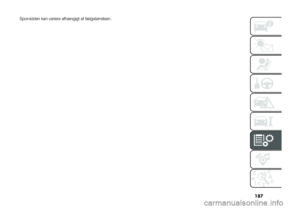 FIAT DOBLO PANORAMA 2020  Brugs- og vedligeholdelsesvejledning (in Danish) ���

� �!��	���
�
�� ��� ���	���	� ��������� �� ���
�����	�	��
���� 