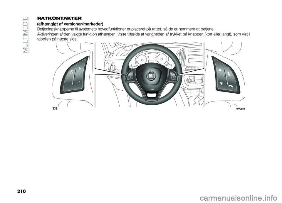 FIAT DOBLO PANORAMA 2020  Brugs- og vedligeholdelsesvejledning (in Danish) ��5�:�@�9�"�5�#��"�#
��� ���	����	���	��
�6��� ������ �� ��� �
����� �D��� � ��	�� �7
�1�������������!�!��	�� ���
 ��������� �����
