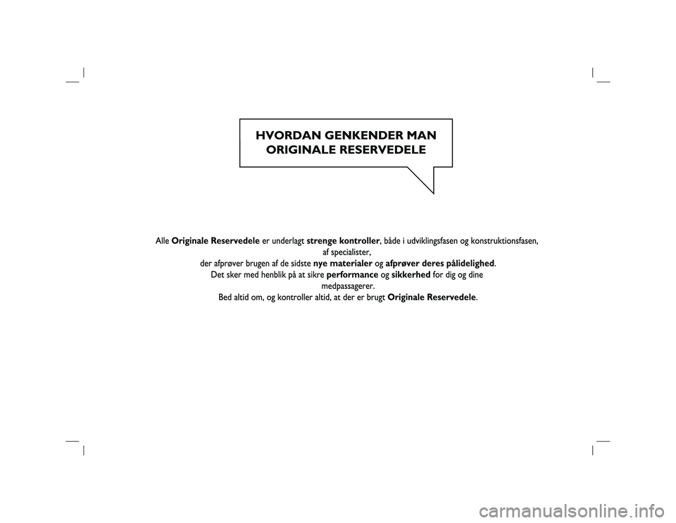 FIAT DOBLO PANORAMA 2020  Brugs- og vedligeholdelsesvejledning (in Danish) 