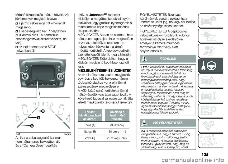 FIAT DOBLO PANORAMA 2019  Kezelési és karbantartási útmutató (in Hungarian) ���
� ����� ��������� �M�Q �	��C�$�����
���������*
� �������������$ �	�� �A �
���������
��� �4�A���	���$ ����� �J ��%�������	