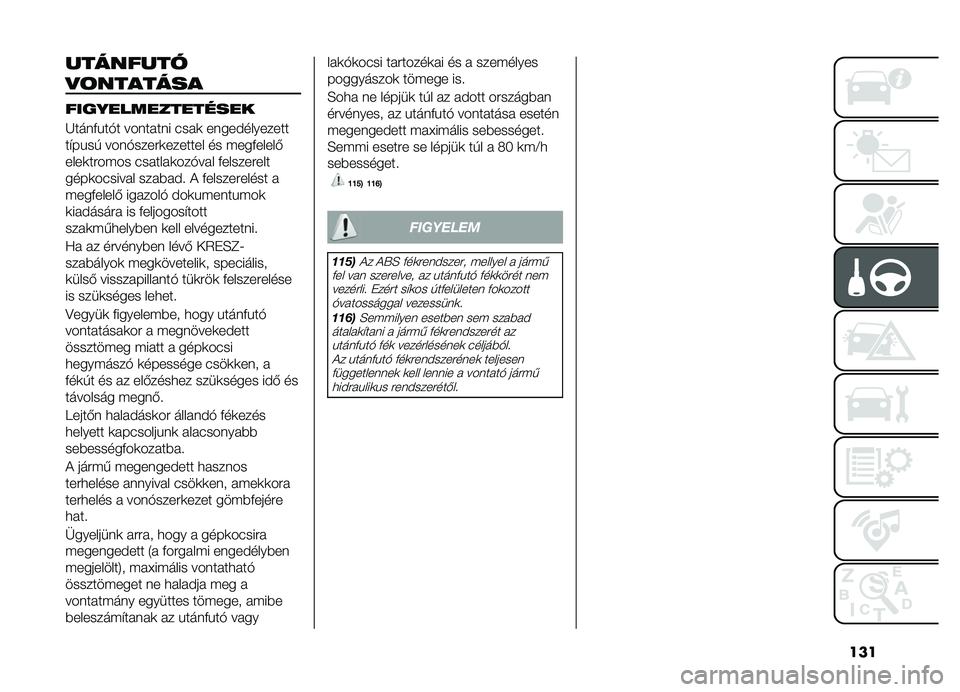 FIAT DOBLO PANORAMA 2019  Kezelési és karbantartási útmutató (in Hungarian) ���
��������
�
�	�������
����������������
�K�����%��$� �������� �(���	 �����#��������
��"��%��) ����$�����	������� �� �