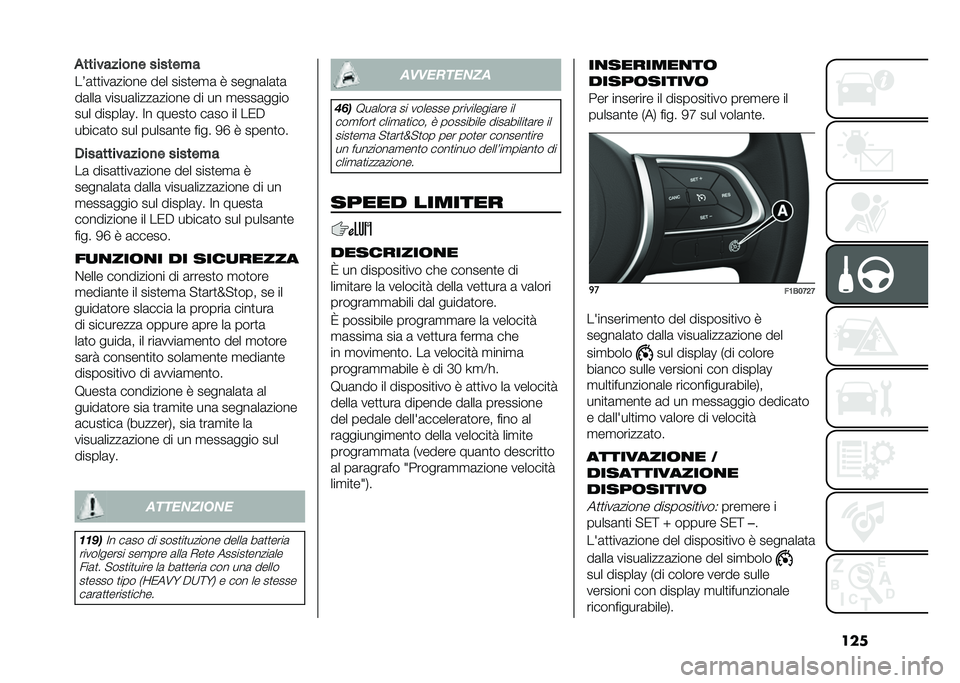 FIAT 500X 2020  Libretto Uso Manutenzione (in Italian) ����%���������
� ������ �
��7�	�
�
���	����� ��� ����
��
�	 �9 �����	��	�
�	
��	���	 �����	�����	����� �� �� �
����	����
��� ����
