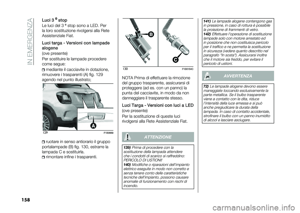 FIAT 500X 2020  Libretto Uso Manutenzione (in Italian) ��>���1�4�1�-�(�1��?�
��� ���� �;
�����
�� ���� ��� �H ���
�� ���� �	 ��1�%� ���
��	 ���� ����
��
������ ���������� �	���	 �-��
�
�