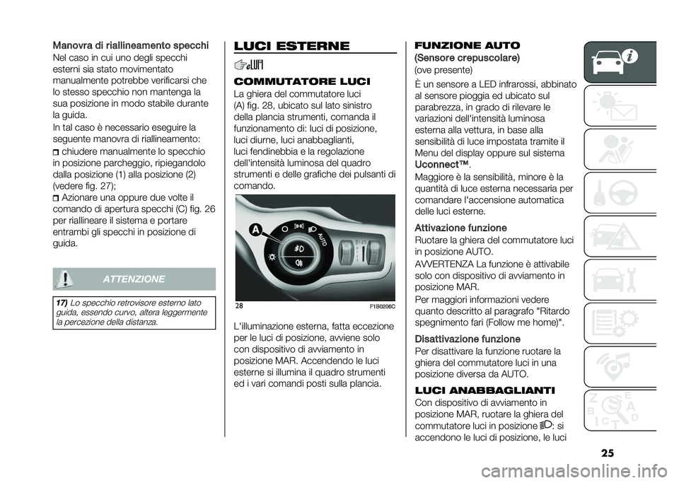 FIAT 500X 2020  Libretto Uso Manutenzione (in Italian) �����
��� � �� � ���	�	��
��� ��
�� ������#�
��� ��	�� �� ��� ��� ����� �������
���
���� ���	 ��
�	�
� �
����
���
�	�
�
�
�	���	��