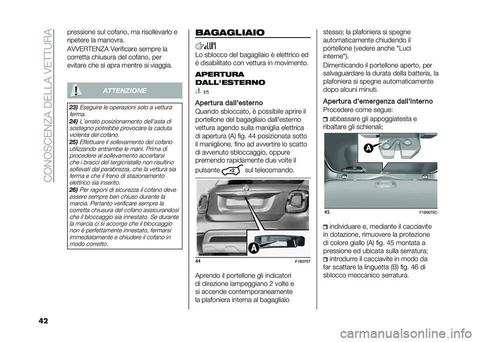 FIAT 500X 2020  Libretto Uso Manutenzione (in Italian) ���.��.� ��1��?���%�1�����8�1�<�<�;�-�
�� ��������� ��� ����	��� �
�	 ���������	��� �
�����
��� ��	 �
�	�����	�
��8�8�1�-�<�1��?� �8����