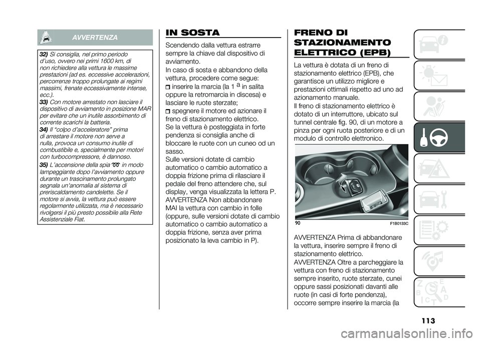 FIAT 500X 2021  Libretto Uso Manutenzione (in Italian) ����
���������
���� � ���������	� ��� ����
� �������
��7���� ������ ��� ����
� �E�I�"�" �L�
� �� ��� ���������� �	���	 ���
