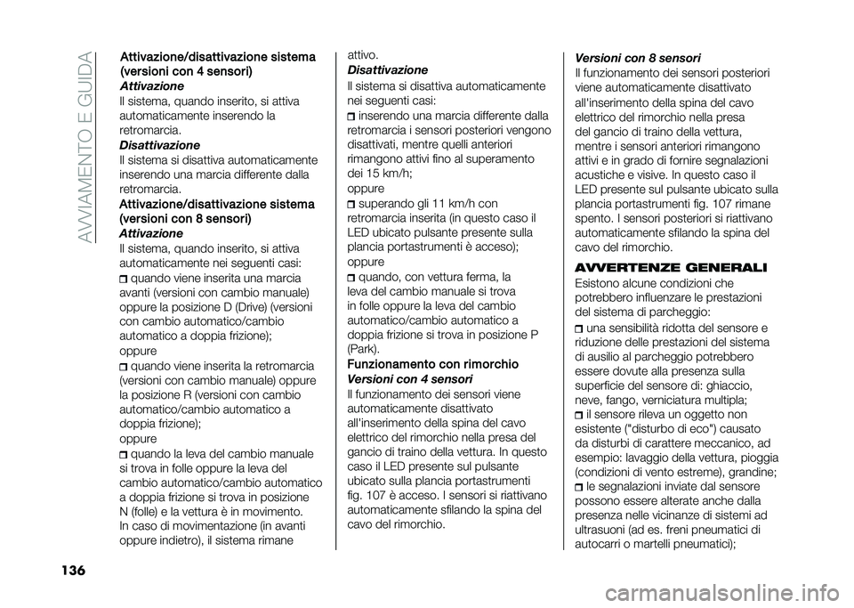 FIAT 500X 2021  Libretto Uso Manutenzione (in Italian) ���8�8�>��4�1��<�.��1��(�;�>�%�
���	 �>� ����
��
�	� ���	��� �������
�� �� �	�
�
���	
�	��
��
�	�
���	�
���
� ��������� ��	
���
���
�	����	�
�+