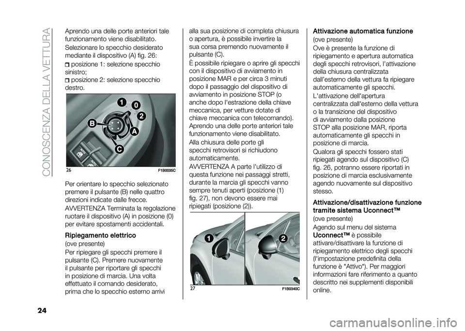 FIAT 500X 2021  Libretto Uso Manutenzione (in Italian) ���.��.� ��1��?���%�1�����8�1�<�<�;�-�
�� ������� ���	 ����� ����
� �	��
������ �
�	��
��������	�
���
� ����� ����	�����
�	�
��
� ���