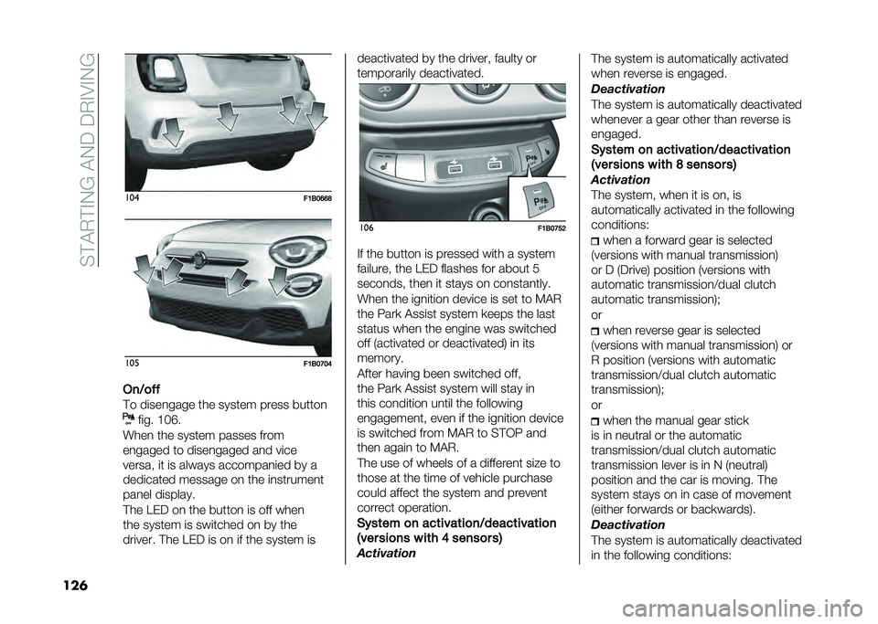 FIAT 500X 2020  Owner handbook (in English) ��.���4��,�5�B���5�8��8�4�,�;�,�5�B
���	 ���
��=�6��A�A�@���
��=�6��>��B
���)�
�!�!
�� ��
������� �	�
� ����	�� ����� ���	�	�� ��
�� �!� �H�
�#�
��