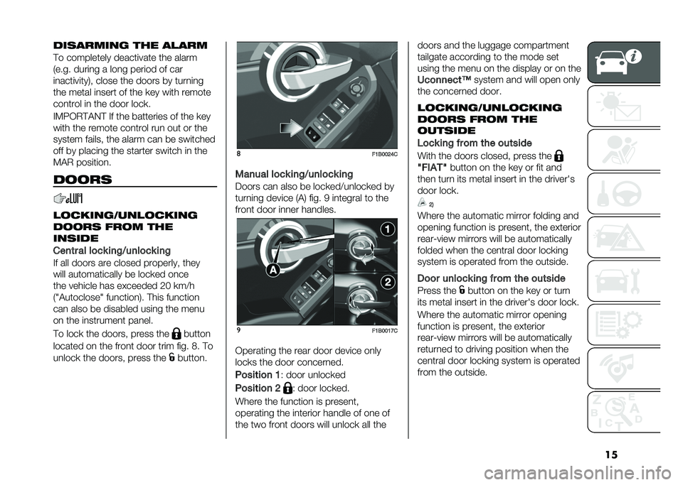 FIAT 500X 2020  Owner handbook (in English) ����������� ��� �����
�� �������	��� �����	�
���	� �	�
� �����
�3���� ����
�� � ���� ����
�� �� ���
�
����	�
��
�	��6�& ����