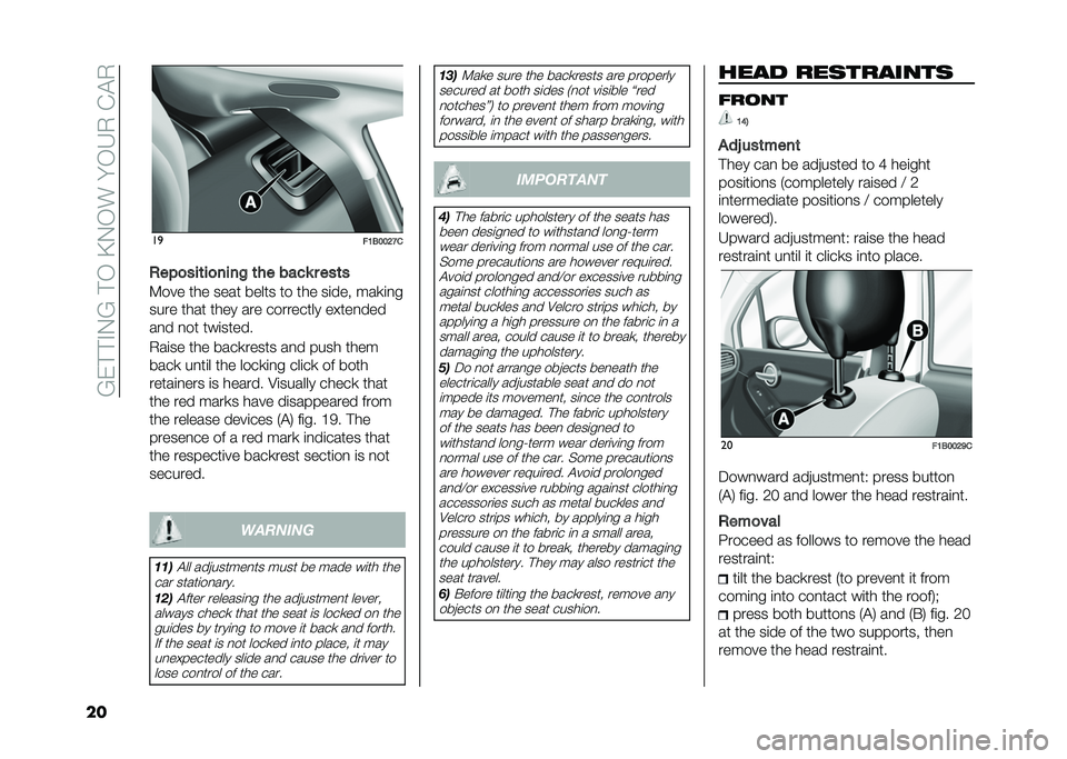 FIAT 500X 2020  Owner handbook (in English) ��B�/���,�5�B�����A�5��#��)���4����4
�� ��

��=�6���:�>�
�*���
���	��
����% �	�� ���� � ���	�
�<��� �	�
� ����	 ����	� �	� �	�
� ��
���& ���$�
