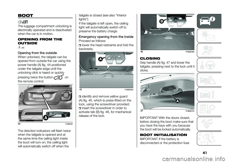 FIAT 500X 2020  Owner handbook (in English) ����
�
�
��
� ������� �������	����	 ������$�
�� �
�
�����	��
����� ������	�� ��� �
� �����	�
���	��
��
�� �	�
� ��� �
� �
� ���	�
