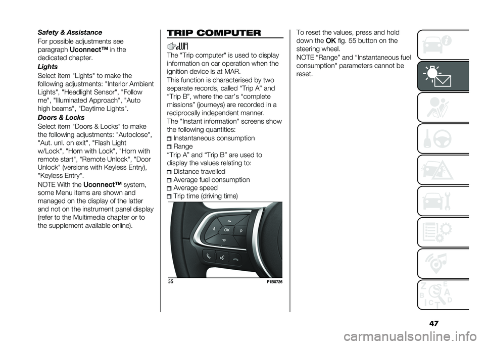 FIAT 500X 2020  Owner handbook (in English) ��
�3�,�*��/�- �2 ��&�&�
�&�/�,�"�$�
��� �����
��� ���0���	����	� ���
���������

�,��
�����	�? �
� �	�
�
����
���	�� ��
���	���
�4�
�#��/�&
�.��