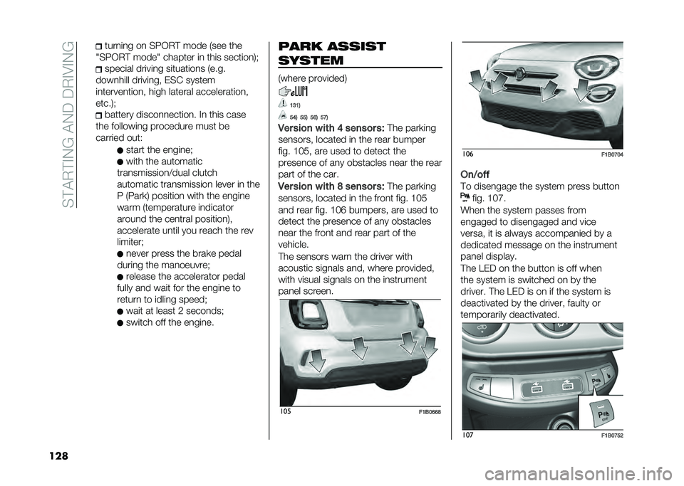 FIAT 500X 2021  Owner handbook (in English) ��,���2��*�3�A���3�7��7�2�*�:�*�3�A
��� �	����
�� �� �,�<��2� ���� �1��� �	�
�
�8�,�<��2� �����8 ��
���	�� �
� �	�
�
� ����	�
���4�) �����
�� ���
�