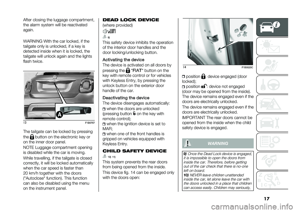 FIAT 500X 2021  Owner handbook (in English) ��
���	�� �����
�� �	�
� ������� �������	����	�$
�	�
� ����� ����	�� ��
�� �� �����	�
���	��
����
��
�!��2�3�*�3�A �!�
�	�
 �	�
� ��� ��