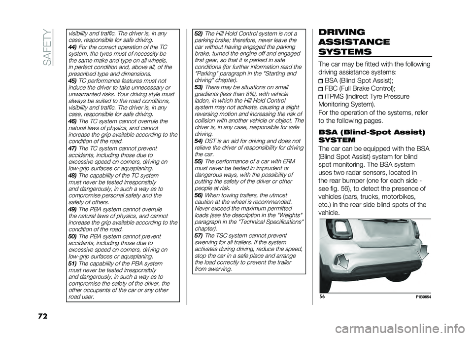 FIAT 500X 2021  Owner handbook (in English) ��,���-��
�
�
��
��
��
��
�	� ��� �	�����
�� ��
� ���
��� �
��$ �
� ���
�����$ ��������
��� ��� ���� ���
��
���
������ �	�
� �����