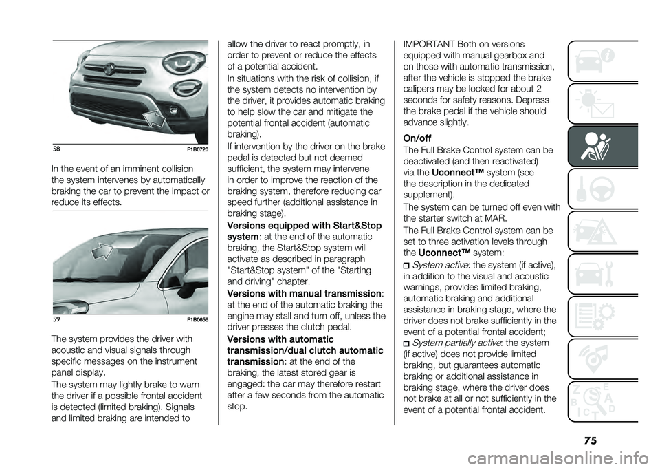FIAT 500X 2021  Owner handbook (in English) �
���	
��=�6��>�:�
�*� �	�
� �����	 �� �� �
���
����	 �����
��
��
�	�
� ����	�� �
��	������� �� ���	����	�
�����
����"�
�� �	�
� ��� �	� 