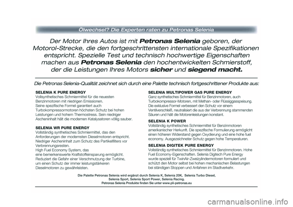 FIAT 500X 2017 Betriebsanleitung (in German) FIAT 500X 2017 Betriebsanleitung (in German)