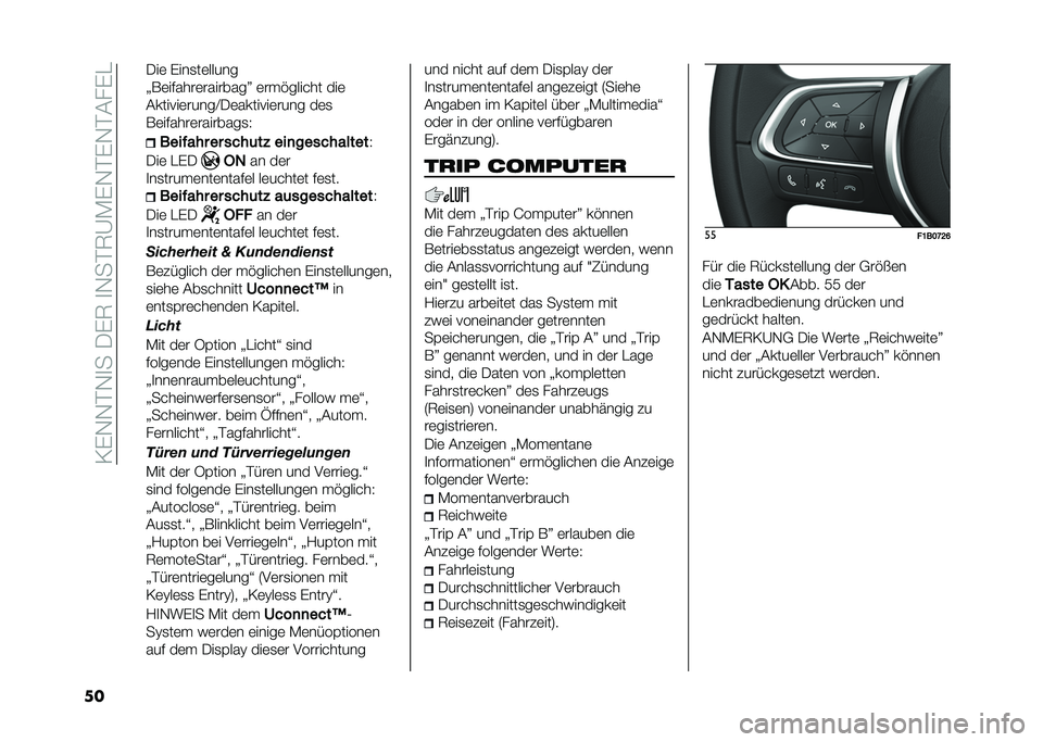 FIAT 500X 2020  Betriebsanleitung (in German) ��>�&�.�.�$�.�
���0�&�8��
�.��$�8�B�+�&�.�$�&�.�$�#��&�"
�� �0��	 �&���
��	�����
�?��	������	��������@ �	���!������ ���	
�#������	�����C�0�	������