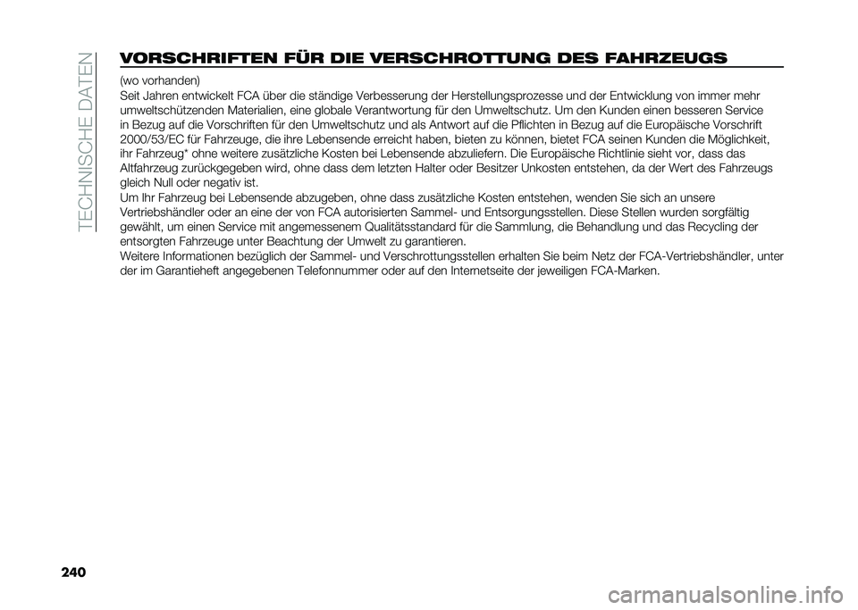 FIAT 500X 2021  Betriebsanleitung (in German) ��$�&�F�2�.�
��F�2�&��0�#�$�&�.
������
����
����� ���
 ��� ���
����
������	 ��� ����
����	� �7�� ��������	��:
��	�� �E����	� �	�������	�