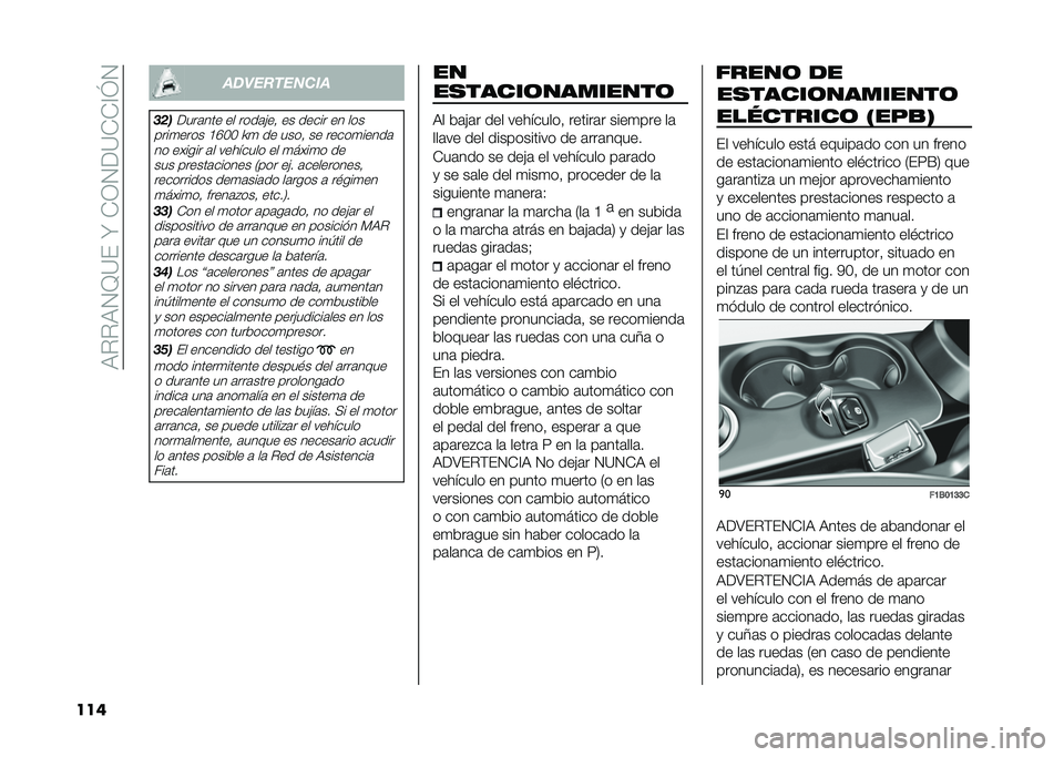 FIAT 500X 2020  Manual de Empleo y Cuidado (in Spanish) ��:���:�2�D�?�(��W��+�1�2��?�+�+�@�J�2
��� �����������
���
����	��� �� ����	�!��  �� ����� �� ���
����
���� �C�M�%�% �P�
 �� ����  �� ���