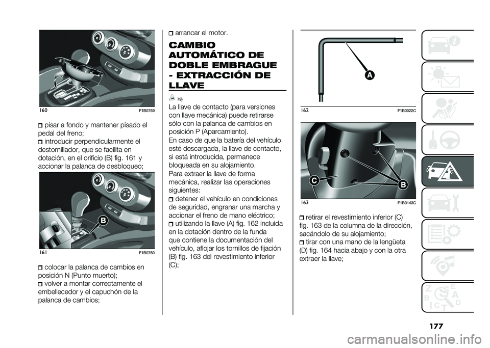 FIAT 500X 2020  Manual de Empleo y Cuidado (in Spanish) ��
�
���
��A�1��B��J����	� �	 ����� �
 �
�	������ ����	�� ��
����	� ��� ������< ���������� ������������	��
���� ��
��������
