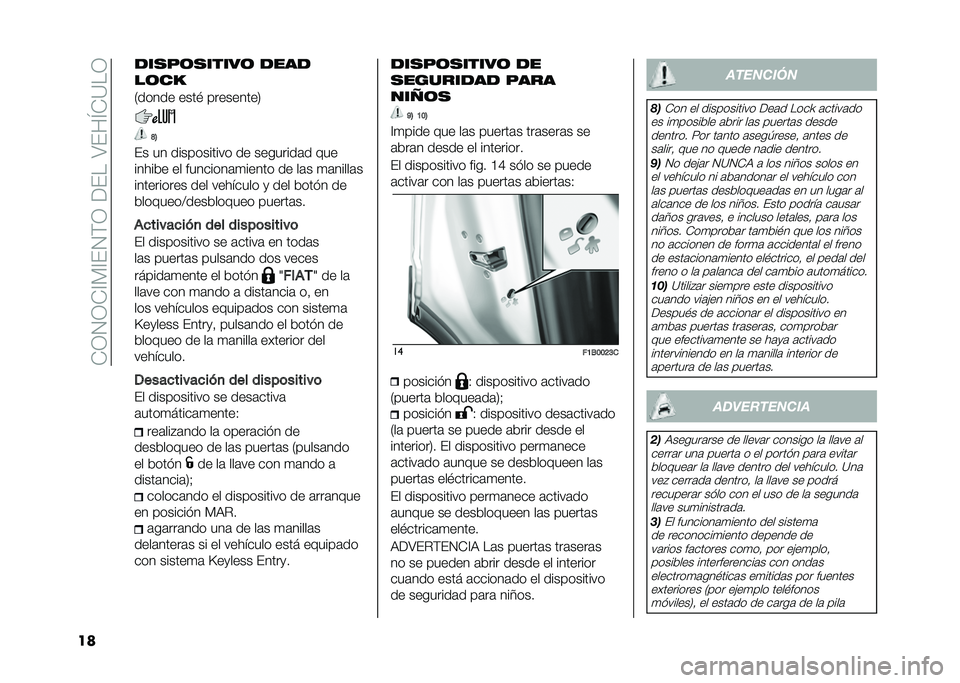 FIAT 500X 2020  Manual de Empleo y Cuidado (in Spanish) ��+�1�2�1�+�@�*�@�(�2�)�1���(���;�(��L�+�?��1
�� ���
��	�
�����	 ����
��	��
�0����� ����# ���������3
�D�7
�(� �� ����������� �� ��������	�