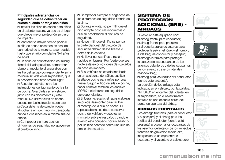 FIAT 500X 2021  Manual de Empleo y Cuidado (in Spanish) ����,� ��
�
������ ����� ���
�
��� ��
���%�� ���� ��� �� �����
 ���
�� ��
�
���
�� �
���
��	 �� ���� � �
�	�
 �
��Q�	�
�@����	��	� �