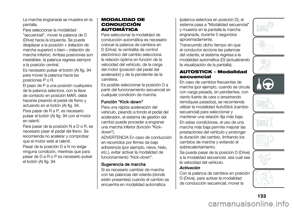 FIAT 500X 2021  Manual de Empleo y Cuidado (in Spanish) �����	 �
�	����	 �����	��	��	 �� �
������	 �� ��	
��	���	���	�
�8�	��	 ����������	� ��	 �
���	����	�
�9���������	��9�  �
���� ��	 ��	��	�