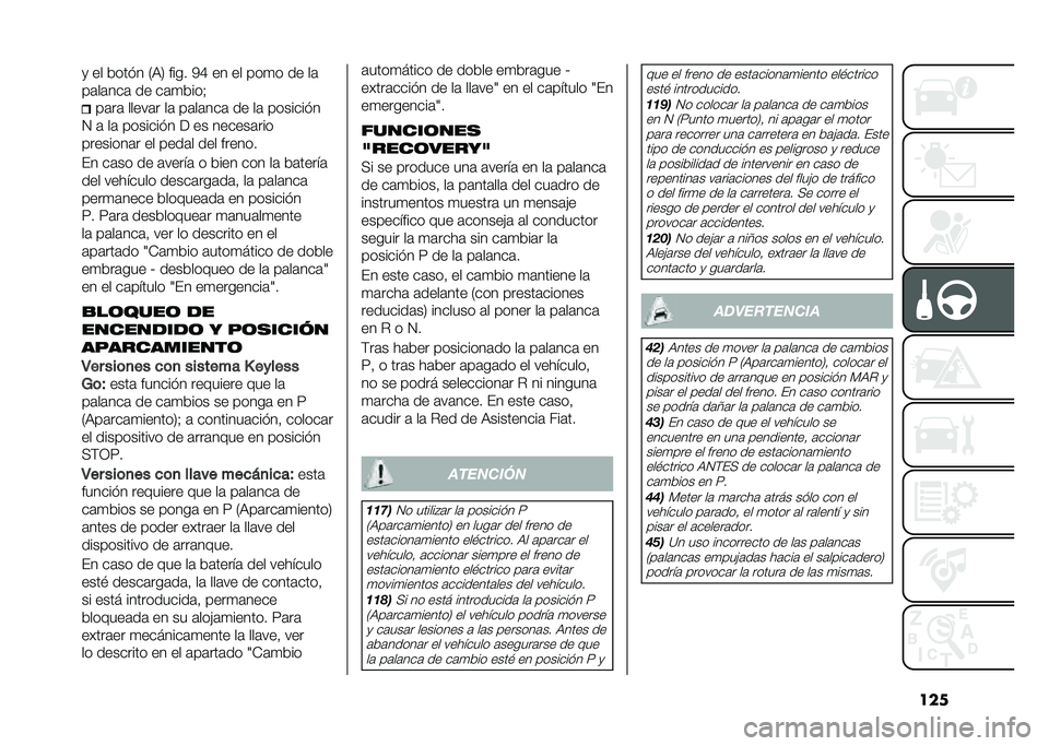 FIAT 500X 2021  Manual de Empleo y Cuidado (in Spanish) ����
 �� ����� �0�:�3 ���� �4�E �� �� ���
� �� ��	
��	��	���	 �� ��	�
����<
��	��	 �����	� ��	 ��	��	���	 �� ��	 ��������
�2 �	 ��	 �����