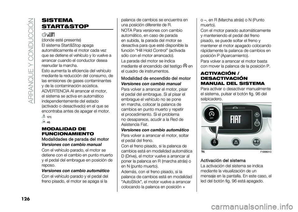 FIAT 500X 2021  Manual de Empleo y Cuidado (in Spanish) ��:���:�2�D�?�(��W��+�1�2��?�+�+�@�J�2
���	 �
��
����
�
�����E�
��	�
�0����� ����# ���������3
�(� ������
�	 �>��	���O�>��� �	��	��	
�	����
�����