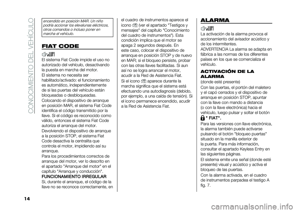 FIAT 500X 2021  Manual de Empleo y Cuidado (in Spanish) ��+�1�2�1�+�@�*�@�(�2�)�1���(���;�(��L�+�?��1
��
��������� �� �������� �*�:�� �?� ���7�
������	 �	������	� ��� �����	����	� ���#�������