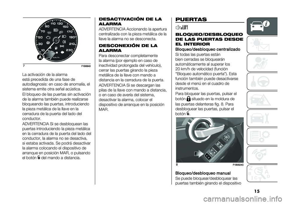 FIAT 500X 2021  Manual de Empleo y Cuidado (in Spanish) ���
��A�1��F�E�>
��	 �	�����	���� �� ��	 �	��	��
�	
���� ���������	 �� ���	 ��	�� ��
�	������	�������. �� ��	�� �� �	���
�	���	�  ��
��
